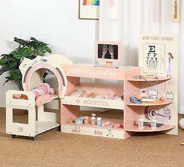 Оюнчуктар: В наличии деревянный набор " First Aid Center" игровой набор для — 2
