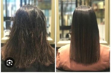 saç ombreleri: Saç ustaları | Keratin | Pulsuz saç kəsimi