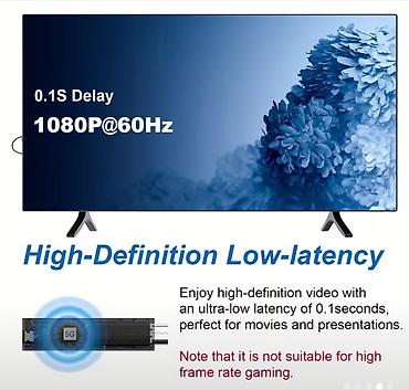 tv box android 2020: DCOLOR Simsiz video transmitter HD Ötürücü və Qəbuledici, 1080P60Hz HD — 5