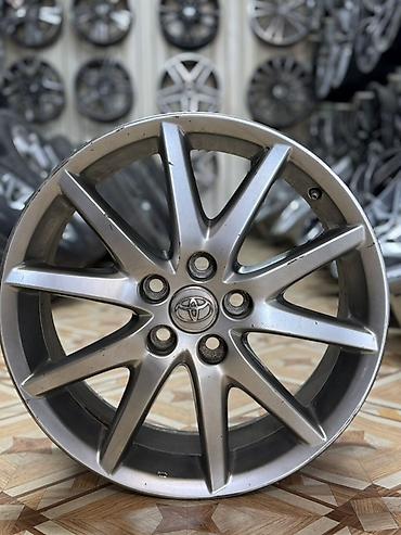 dia: Литые Диски R 18 Toyota, Комплект, отверстий - 5, Б/у — 1