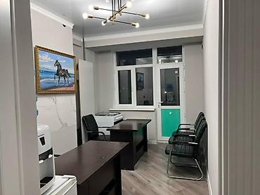 аренда кызыл аскер: Сдаю 1 ком. кв под офис 45 кв.м 3- этаж с мебелью, ремонт — 7