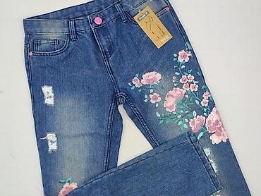 boho koszule: Spodnie jeansowe, Y.F.K., 13 lat, 152/158, stan - Idealny — 1