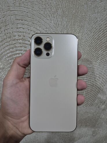 iphone 13 pro 2 ci el: IPhone 12 Pro Max, 256 GB, Qızılı, Face ID