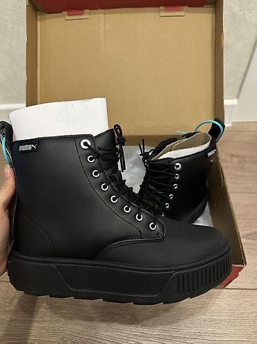 одежди: Ботинки, 37.5, Puma, Новый, цвет - Черный, Самовывоз, Платная доставка — 4