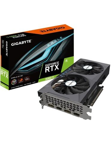 видеокарта для компьютера: Видеокарта, Б/у, Gigabyte, GeForce RTX, 8 ГБ, Для ПК