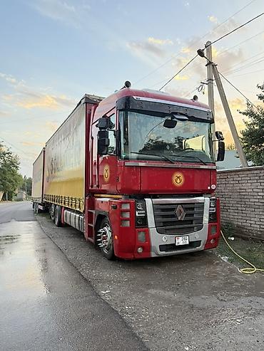 валчок 124: Тягач, Renault, 2011 г., Шторный — 2