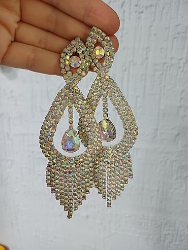 Наборы украшений: Серьги пр-во Корея.цена 400 и 250с браслет на руку 200с Индийские — 4