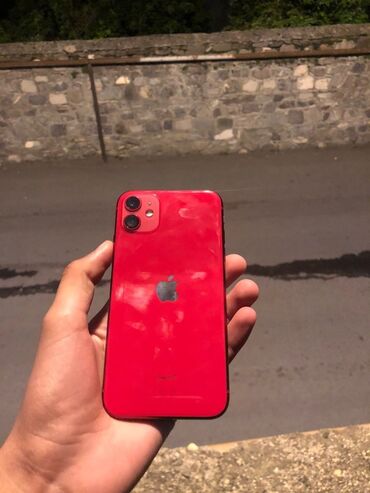 Apple iPhone: IPhone 11, 64 GB, Qırmızı