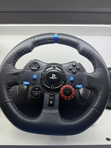 ps qiymətləri: Logitech G29 Driving Force sükan və pedallar dəsti + Logitech Driving — 1