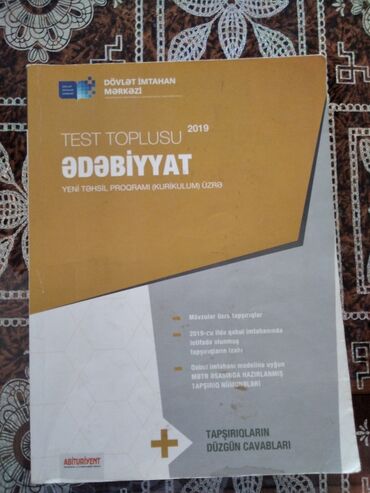 Digər: Test topluları və vesait 
hər biri ayrılıqda 2 manat lalafo.az -da Digər: Test topluları və vesait 
hər biri ayrılıqda 2 manat