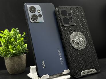 купить телефон в кредит без первого взноса: Redmi, Redmi Note 12, Колдонулган, 128 ГБ, түсү - Көк, 2 SIM