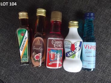 Ostali predmeti za umetnost i kolekcionarstvo: Reklamne flašice mini bottles unučići čokanji fraklići 4. Kao sa slika — 12