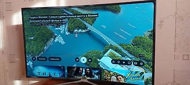 Samsung LED 140 ekran Smart televizor satiram,eyri ekran modeldi,her lalafo.az -da Samsung LED 140 ekran Smart televizor satiram,eyri ekran modeldi,her