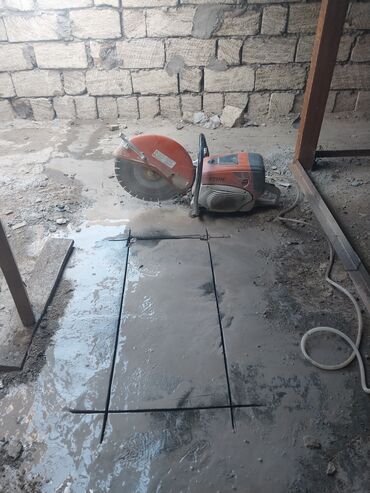 permanent qaş qiymeti: Beton kesme desme xidmeti beton kesen beton kesimi sesiz vibrasiyasiz