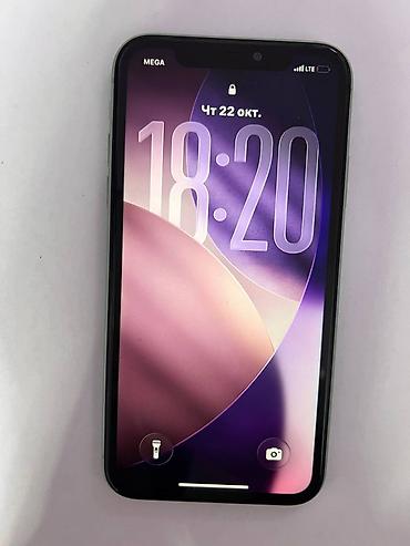 samsung k9: IPhone 11, Б/у, 64 ГБ, Зеленый, Чехол, 80 % — 2