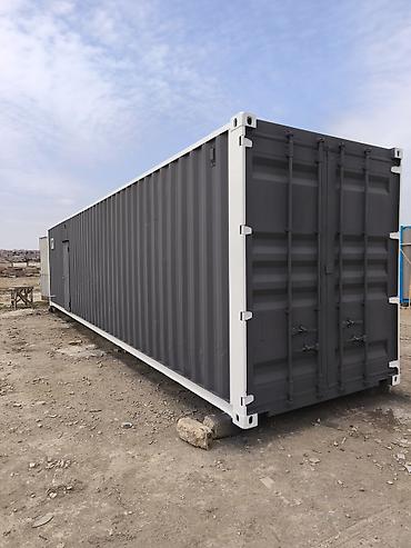 beton konteyner: 40 fut konteynerdən hazırlanmış modul ev/ofis - Ölçü: 12 m uzunluq — 2