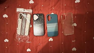 mercedes benz e class 210: Набор чехлов для IPhone16 (4 шт.) - 4 разных чехла с вырезом под — 4