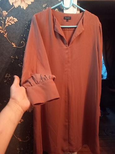 Zalora qadın tuniği - Rəng: isti terrakota/qırmızımtıl-qəhvəyi -
