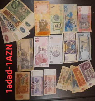 Əskinaslar: Qiymetleri şəkillərin üzərində göstərilib.Whatsapp vasitəsi ilə də — 11