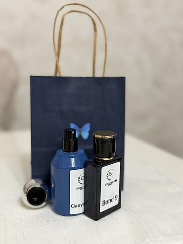 eclat sport perfume: Məhsul: Niş ətir nümunələri – “Bond 9” və “Ganymede” (etiketdə EP — 3