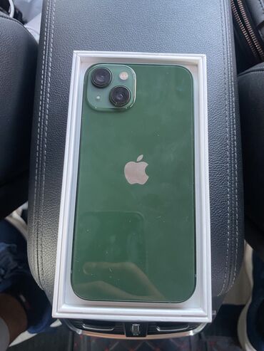 где можно продать телефон в бишкеке: IPhone 13, Колдонулган, 128 ГБ, Жашыл, 85 %