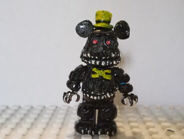матрица для лего кирпича купить: Лего кастом "Кошмар" по FNaF 4 | полочный экспонат