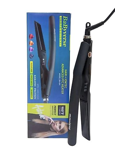babyliss e 696: №: 13384 Məhsulun adı: Saç üçün düzləşdirici BaByVerse BA-454 Brend — 1