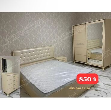 İkimərtəbəli uşaq çarpayıları: İkinəfərlik çarpayı, Dolab, Termo, 2 tumba, Yeni