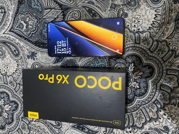 процессоры socket 2011: Poco X6 Pro 5G, Колдонулган, 256 ГБ, түсү - Кара, 2 SIM
