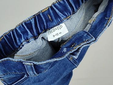 kurtka pull bear: Spodnie jeansowe, F&F, 9-12 miesięcy, stan - Bardzo dobry — 4
