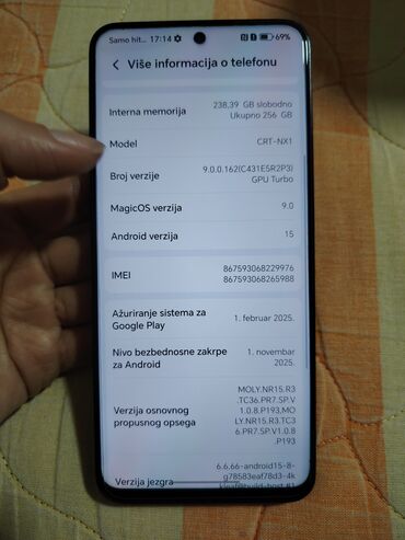 Honor: Honor 90 Lite, 256 GB, bоја - Crna, Dual SIM — 3
