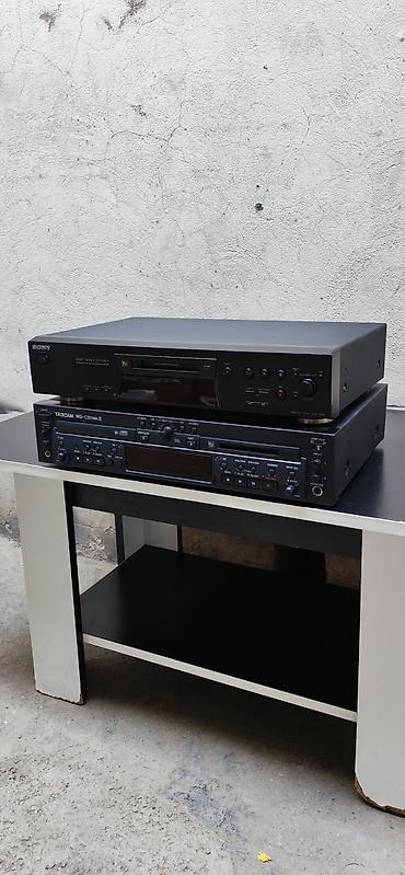 Минидиск-плееры: Tascam MD-CD1MKII + Sony MDS-JE480 (MiniDisc + CD) audio qurğuları — 1