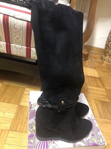 zara obuca cizme: High boots, 37