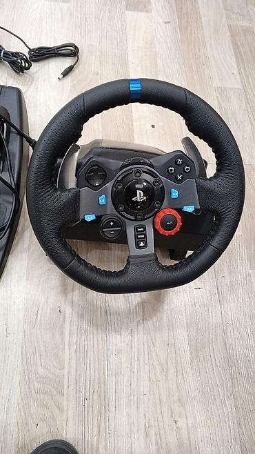 sony aparat: Logitech G29 Driving Force sükan və pedallar dəsti - Platforma — 2