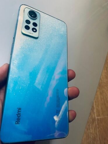 умные часы с сим картой: Redmi, Redmi Note 12 Pro+ 5G, Б/у, 256 ГБ, цвет - Голубой, 1 SIM