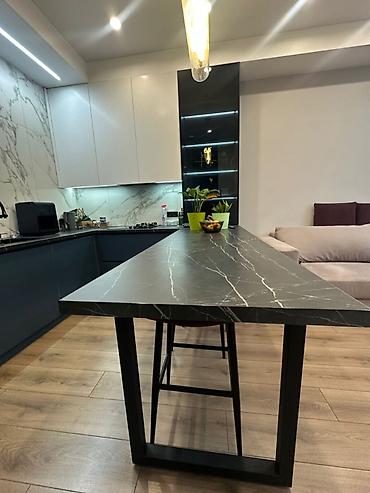 панарома: 2 комнаты, 55 м², Асанбай мкр Элитка, 6 этаж, Свежий ремонт — 10