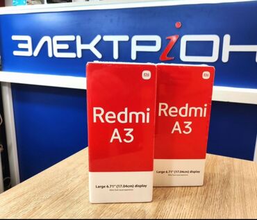 кызылсуу телефон: Redmi, Redmi A3, Новый, 128 ГБ, 2 SIM