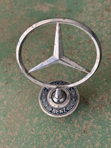 Emblemlər və nişanlar: Mercedes Logo Loqo Original Zavod ustden cixma