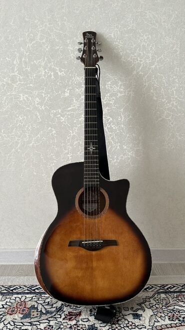 струны для бас гитары: Акустическая гитара с вырезом (cutaway), 6 струн. Характеристики и