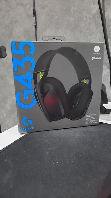 bluetooth qulaqliq: İşlənmiş Simsiz (Bluetooth) Qulaqcıqlar, Logitech, rəng - Qara — 1
