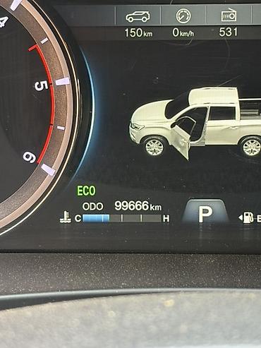 тесла модел с: Ssangyong Rexton Sport -пробег родной:99666 - 2.2 дизель - камера 360 — 6