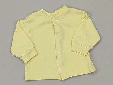 żółty sweterek dla dziewczynki: Bluza, 0-3 m, stan - Dobry
