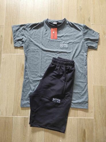 Majice: Majica na kratke rukave, XL (EU 54), Puma, bоја - Siva, Pamuk — 3