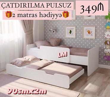 sokuntu taxta: Oğlan və qız üçün, Yeni, Çarpayı, Matras ilə, Siyirməli, Taxta — 1