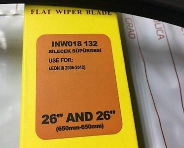 Wipers: BRISAČI SEAT LEON 2 2 650 MM / 650 MM | NOVO ! ORIGINALNI BRISAČI — 2