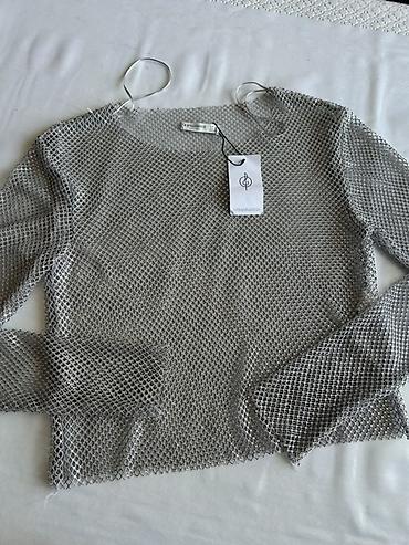 gumus braslet: Brend: Anlya Jewels Məhsul: Metal hörgülü mesh topp - Rəng — 1