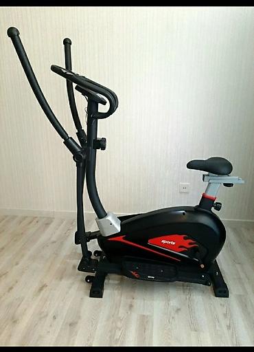Спорт и хобби: Elliptik velotrenajor – “Sports” dizaynlı - 2-si 1-də: həm elliptik — 1