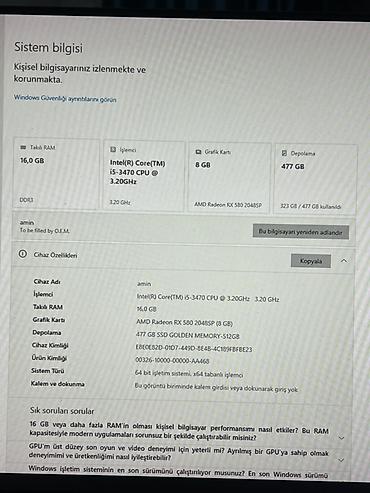 kompüter ram: Stolüstü oyun/ofis kompüteri – Sevenhero korpuslu, RGB işıqlanma ilə — 2