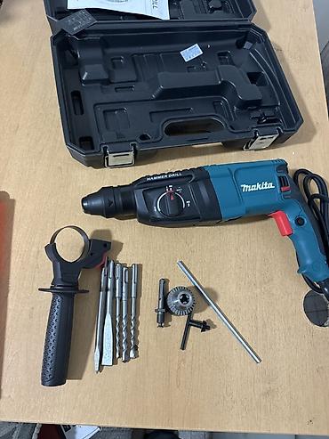 Перфоратор Makita (сетевой) в кейсе. Комплектация: - Перфоратор с