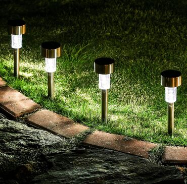 krema za lokne dm: Solarne lampe Set od 6 solarnih LED baštenskih lampi idealne za